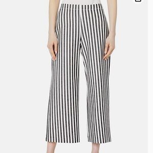 Karen Kane Cropped Wide-Leg Stripe Pants - Never Worn